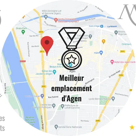 Le Xv D'agen - - Clim - Melina & Alfred Appartement *