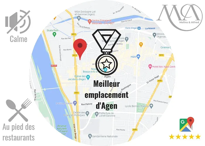 Le Xv D'agen - - Clim - Melina & Alfred Appartement *